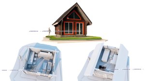 Закрытая беседка, проект