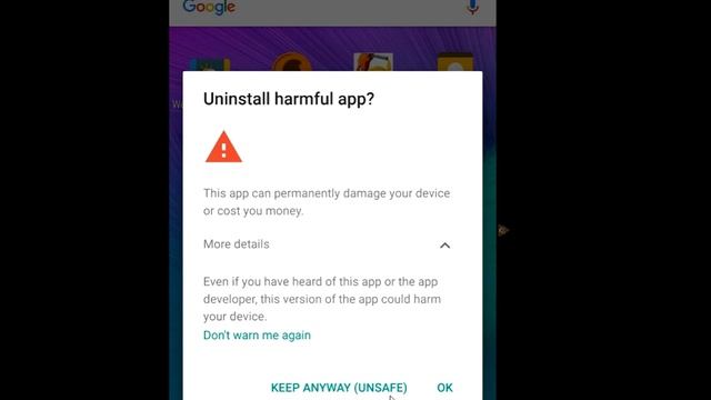 How to Fix “Uninstall Harmful App” Error Notification Message in Android Phone смотреть онлайн