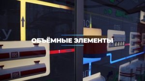 INTETIX. Интерактивный макет Схема сбора и транспортировки нефти и газа для РГУ им.Губкина, г.Москва