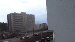 Падение Башенного Крана Киров 2013 Accident of tower crane in Kirov