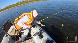 Рыбалка троллингом в августе. Rapala и Salmo в поисках рыбы. Pike to trolling