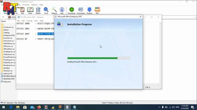 TUTORIAL - INSTAL MS. OFFICE 2007 PRO PADA WINDOWS 10 2020 смотреть онлайн