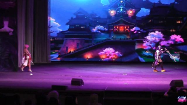 CON.Версия 2024 Genshin Impact – Yae Miko, Raiden смотреть онлайн