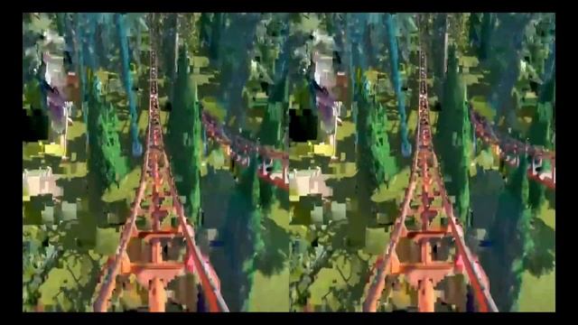 Roller coaster for VR | Android Cardboard 360 смотреть онлайн