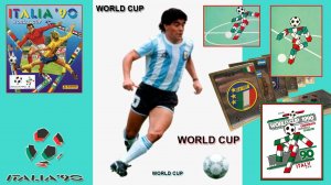 Наклейки Panini - Чемпионат мира по футболу - Italia 90