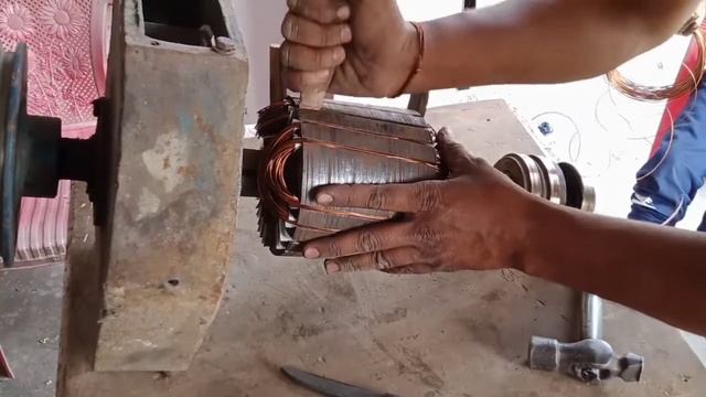 5 KVA generator rotor full rewarding and connection in Hindi смотреть онлайн