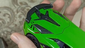 Lamborghini Aventador SVJ'2018 Зеленая. Модель1-32 от Автопанорама (MSZ+Caipo)