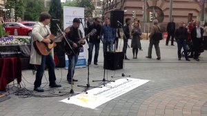 Open air concert in support of Big Brothers Big Sisters of Russia