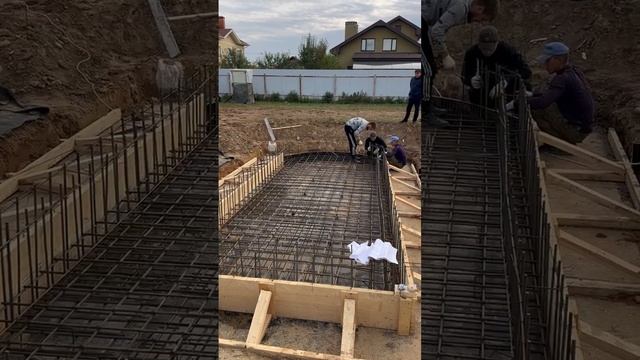 Проверка армирования и устройства опалубки плиты бассейна