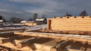 Срубы ручной работы в Тверской области. Деревянный дом. Деревянная баня.