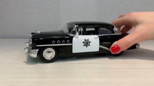 Обзор машинки Buick Century 1955, 1/28. Police Car.