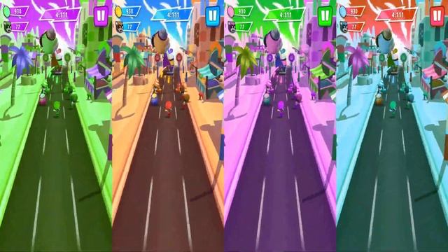 Talking Tom Hero Dash - Ginger - 4 x - Gameplay, Android - LILU смотреть онлайн