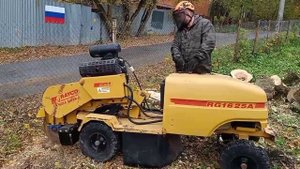 Аренда измельчителя пней в Московской области