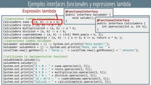 JAVA: Interfaces funcionales y lambdas ☕ DAM - DAW