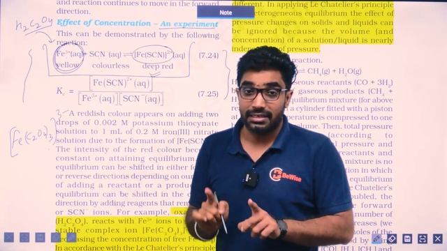 3 Minutes = 4 Marks - Chemical Equilibrium Most Important Question – NEET 2024  में As it is आयेगा