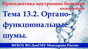 13.2. Органо-функциональные шумы.