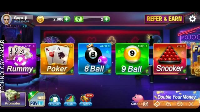 How to use Mojoo Poker Pool || Mojoo Poker Pool unlimited trick смотреть онлайн