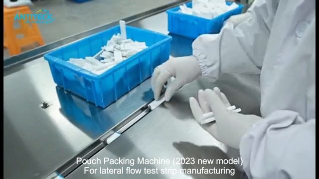 Pouch Packing Machine For Lateral Flow Test Strip Manufacturing -Rapid Test Kit Production Line 202