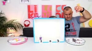 Попробуй Выбери Правильно и Добавь до Последней Капли Слайм Челлендж Чао Юля