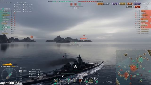 Battleship Mecklenburg - 16 guns are no joke смотреть онлайн