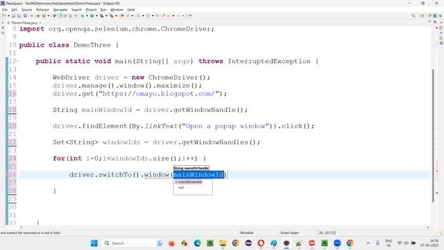 How to close browser popup window in Selenium WebDriver (Selenium Interview Question #540)