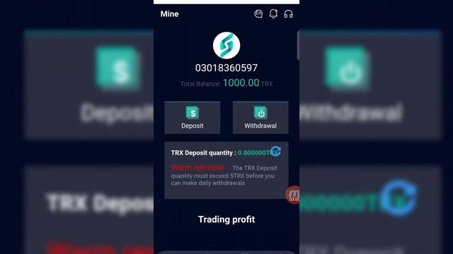 Best Tron Mining Earning Website | New Investment Product