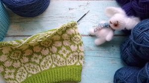 Жаккард захватил меня. Шапки жаккардом / джемпер мужской / планы на вязание.