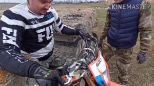 Загнули руль на эндуро. Ремонт своими руками