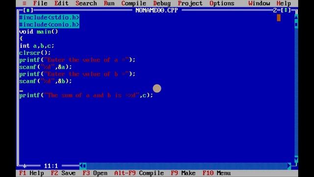 C Program(03) - Add, subtract, multiply & divide two number in C using command line arguments