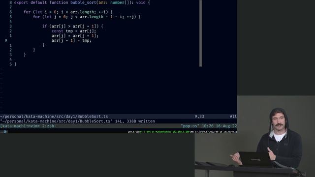The Last Algorithms Course You'll Need | 12. Implementing Bubble Sort смотреть онлайн