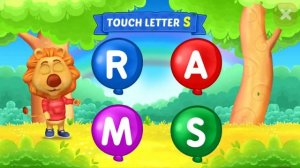 Learn for children ABC Touch Letter.Educational video for Kids.Rv Appstudios.