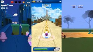 Rusty Rose Sonic Prime vs Grimace Shake Run vs Smurf Cat Mushroom Run vs All Bosses Zazz Eggman