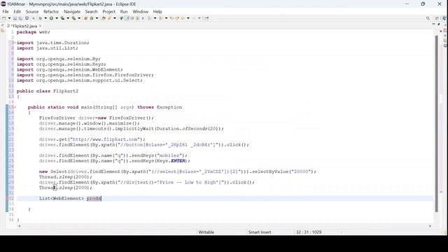 Selenium with Java: A Comprehensive Guide to Automated Testing from Basic to Advance  Session -4