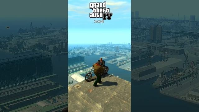 Копы против байкеров в разных GTA