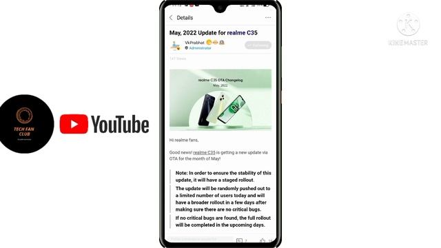 Realme C35 New Software Update May 2022 | update features | Update a.27 | realme ui 3.0 android 12