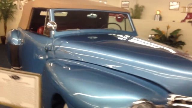 1948 Lincoln V12 V-12 Continental Cabriolet Convertible 130HP For Sale смотреть онлайн