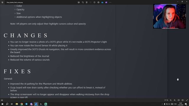 ЧТО ДОБАВИЛИ В ОБНОВЛЕНИИ ► ФАЗМОФОБИЯ | PHASMOPHOBIA ОБНОВА 0.9.5.0 ПАТЧНОУТЫ НА РУССКОМ