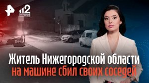 Житель Нижегородской области на машине сбил своих соседей
