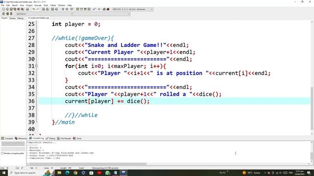 How to create Snake and Ladder Game in C++ | Complete C++ Project with source code | Urdu/Hindi