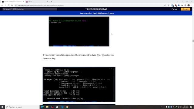 How to Install C and C++ Compilers on Windows 10 / 11