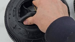 Запасной ремкомплект пневматического колеса 4.10/3.50-4 (покрышка с камерой)