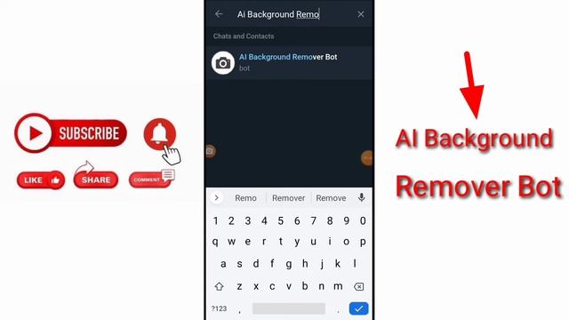 Background remove without Any Apps || Telegram Ai background remover bot in Android Urdu/Hindi смотреть онлайн