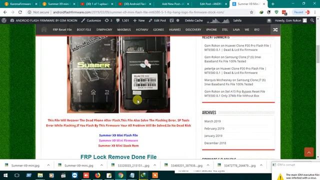 Summer X9 Mini Flash File MT6580 5.1 Frp Hang Logo Fix Firmware Stock Rom смотреть онлайн