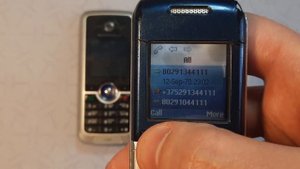 Incoming call & Outgoing call at the Same Time Sony Ericsson K300i + Motorola C168