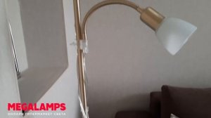 Отзыв Megalamps торшер с подсветкой LGO Douglas GRLSP-0018