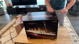 Lego Titanic Unboxing (Set #10294)