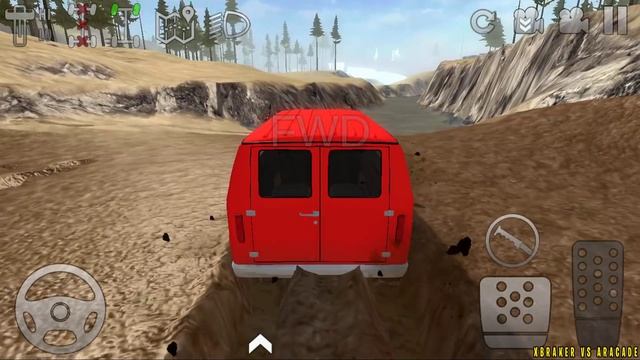 Offroad Outlaws #3 - Cargo Van Driving - Woodlands Mud Dirt Driving - Android Gameplay FHD смотреть онлайн