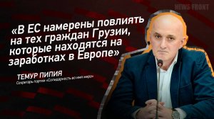 "В ЕС намерены повлиять на тех граждан Грузии, которые находятся на заработках в Европе"