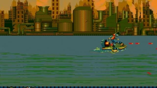 Toxic Crusaders (Sega Genesis  Megadrive) Прохождение