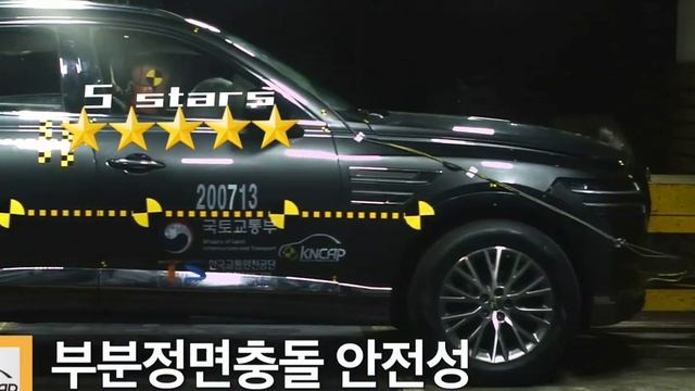 genesis gv80 crash test смотреть онлайн